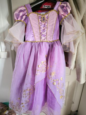 Robe princesse raiponce