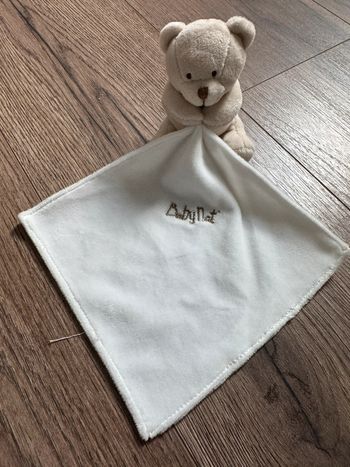 Doudou mouchoir baby nat’ nounours