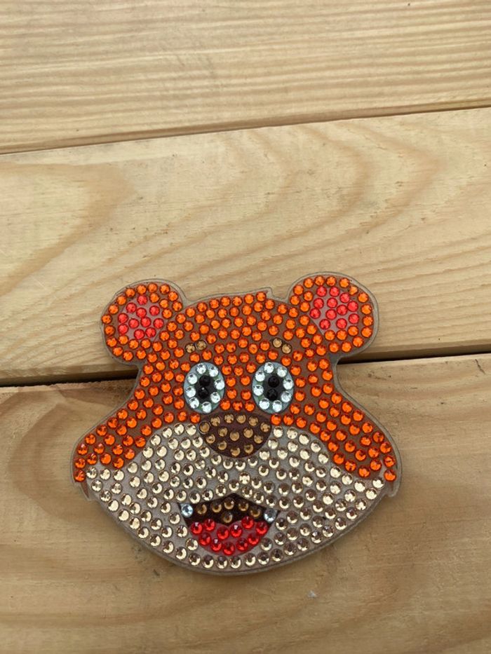Magnet chien 🐶 en Diamond painting
