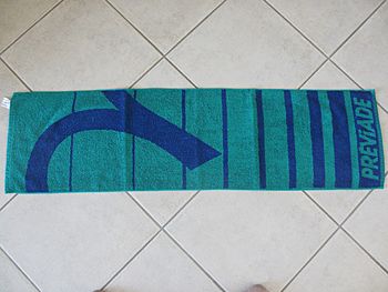 Serviette de sport 100 % coton 104 x 28 cm