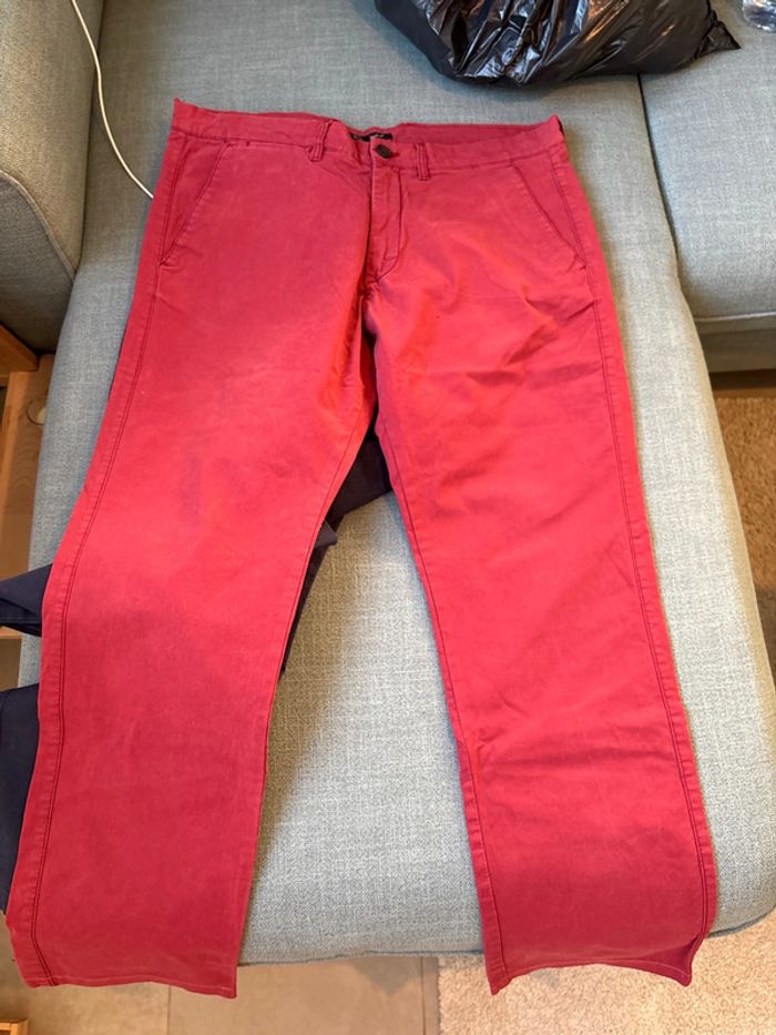 Lot de 2 chinos celio taille 48 - photo numéro 5