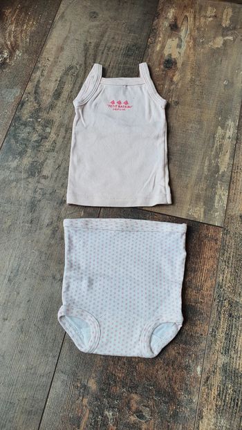 Ensemble petit bateau 6 mois 68 cm en très bon état 👌