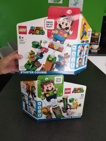 Lego super Mario : starter pack Mario et Luigi