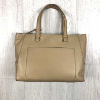Sac à main shopper / Lancel / beige / Grande taille