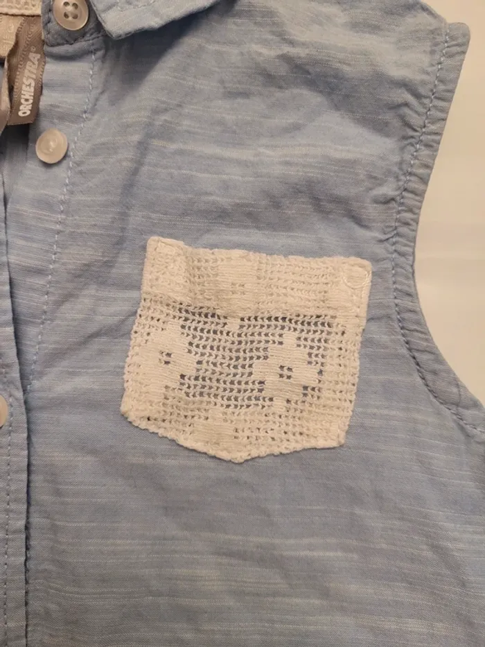 Petite chemise sans manches 3 ans - photo numéro 3