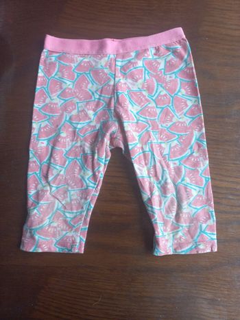 Pantacourt / legging court"pastèque" DPAM 3ans