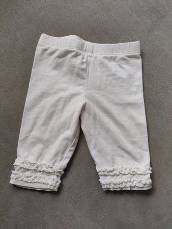 Legging blanc été 6 mois tex