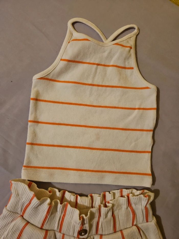 Ensemble été short débardeur - photo numéro 3