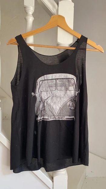 Débardeur noir - image Combi Wolsvagen