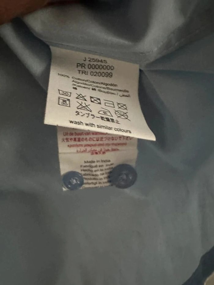 Chemise Hugo Boss 8 ans bleu ciel - photo numéro 5