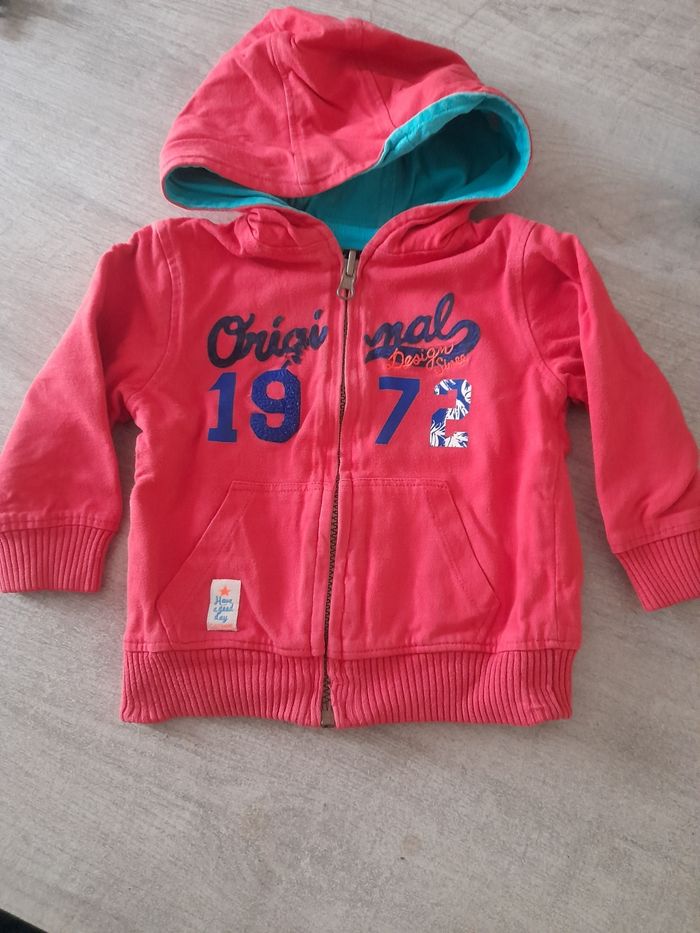 Gilet à capuche Catimini garçon 18 mois