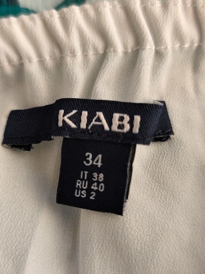 Robe imprimée fleurs façon cache coeur T 34 Kiabi - photo numéro 9
