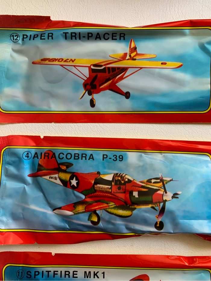 Lot de 3 avions de notre enfance - photo numéro 2