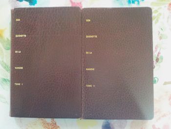 DON QUICHOTTE DE LA MANCHE T1&2 de Miguel CERVANTES Ed. Le Club du Livre Français 1948