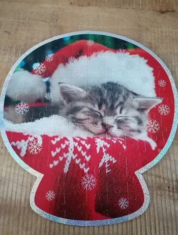 Puzzle noël animaux