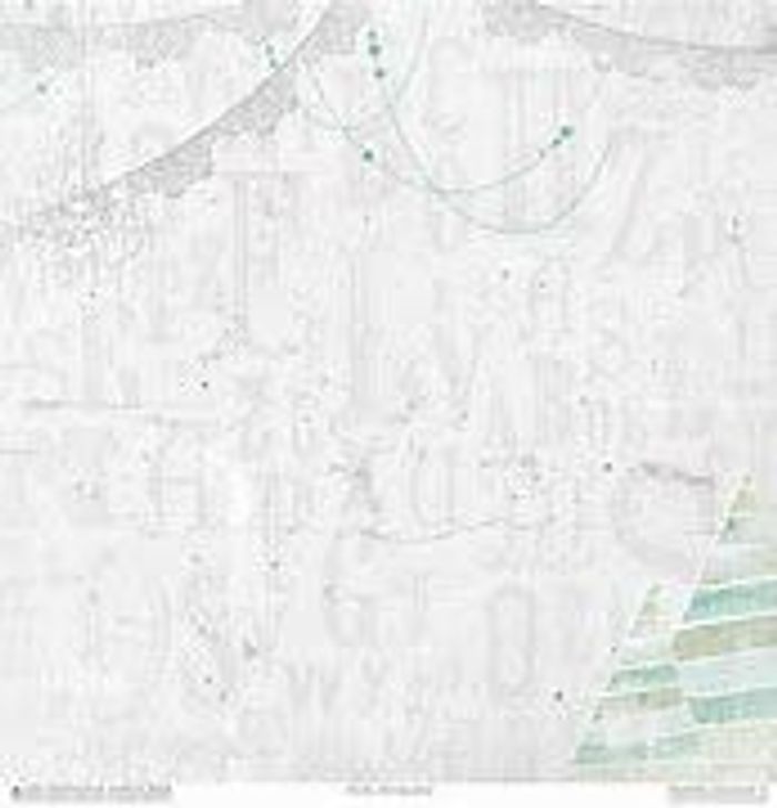 Set de 16 papiers scrapbooking NOEL EN BLANC - photo numéro 3