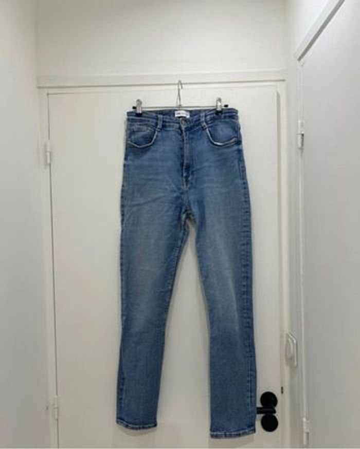 Jean Skinny Zara 38 taille haute - photo numéro 2