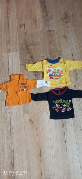 Lot de 3 pulls 3 mois