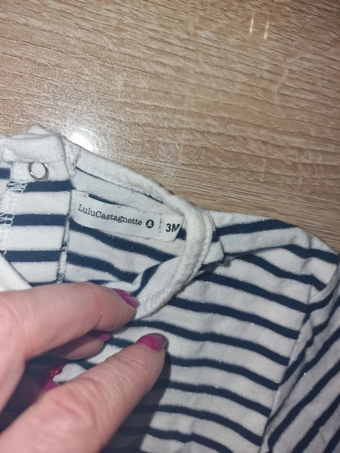 T-shirt 3 mois - photo numéro 2