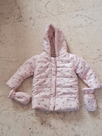 Manteau fille 74cm