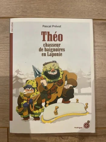 Livre Théo chasseur de baignoires en Laponie