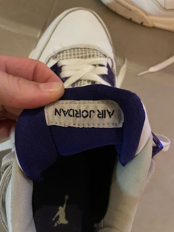 Air Jordan 4 metallic purple - photo numéro 5