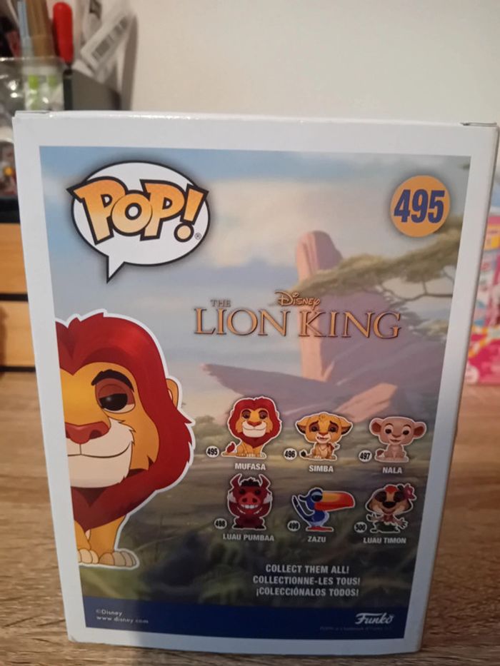 Pop disney mufasa 495 neuf - photo numéro 2