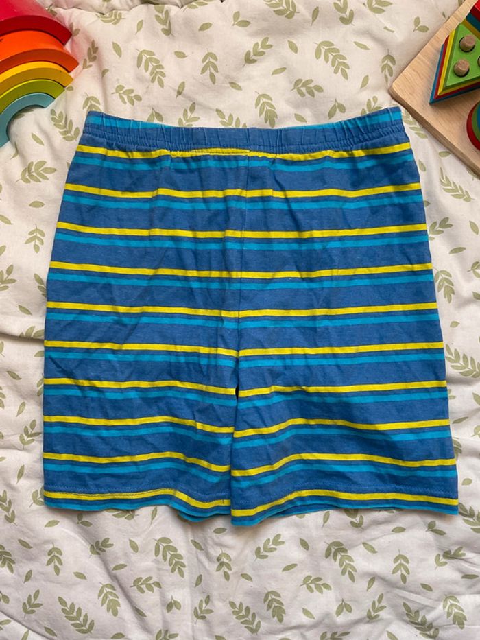 pyjama short et débardeur vert et turquoise 6/7 ans primark - photo numéro 7