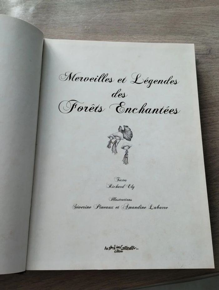 Livre Merveilles et Légendes des forêts enchantées - photo numéro 2