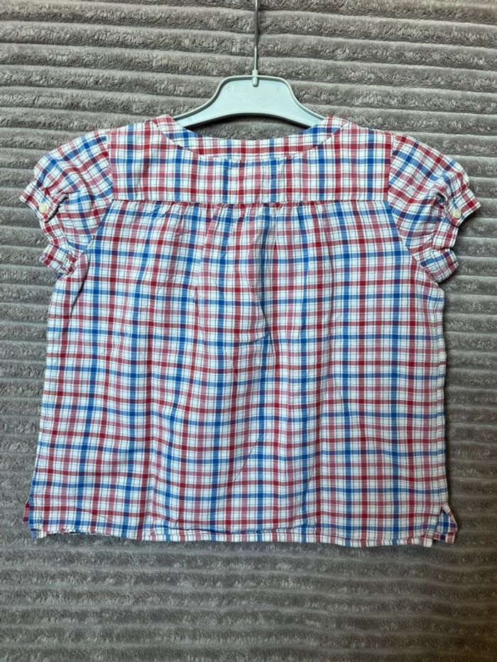 Blouse à carreaux - Bonpoint - 6 ans - photo numéro 2