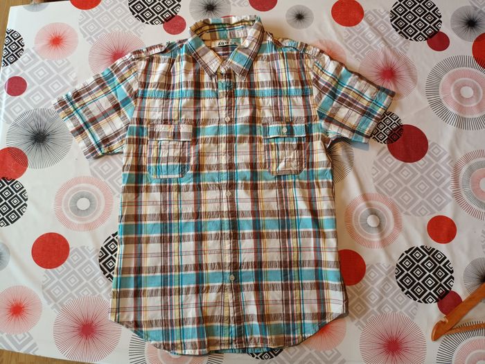 Chemise manches courtes 👨 taille L - photo numéro 2