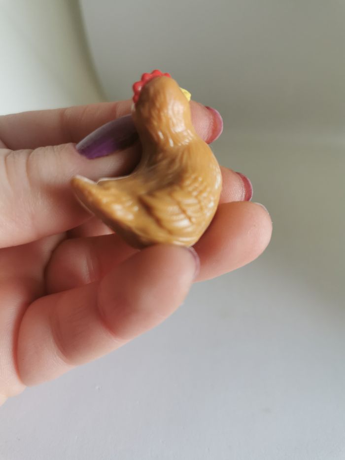 Poule figurine de la ferme de Barbie - photo numéro 2