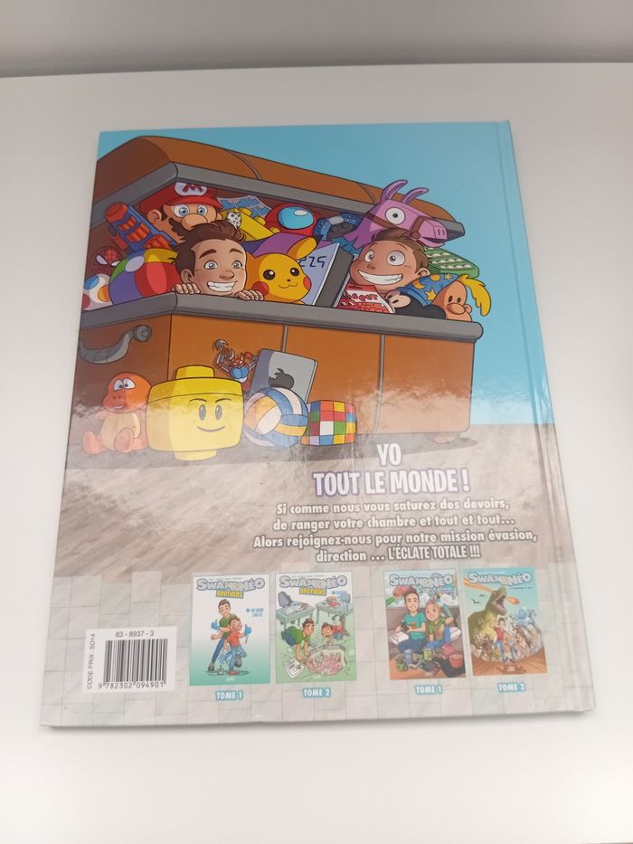 BD Swan et Néo Brothers Tome 2 Escape game - photo numéro 2