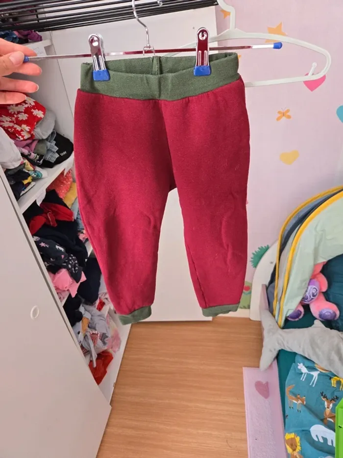 Pantalon doubler polaire fait main taille 4 ans - photo numéro 2