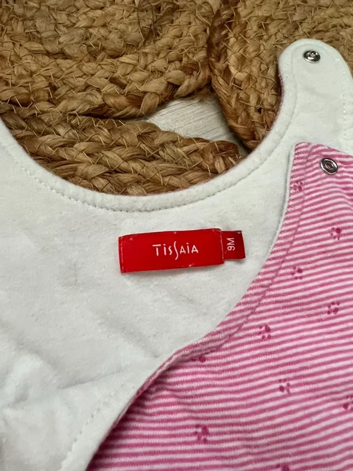 Lot de 2 sur pyjamas ou pyjamas sans manches 9 mois - photo numéro 3