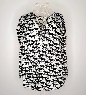 Blouse chevaux M