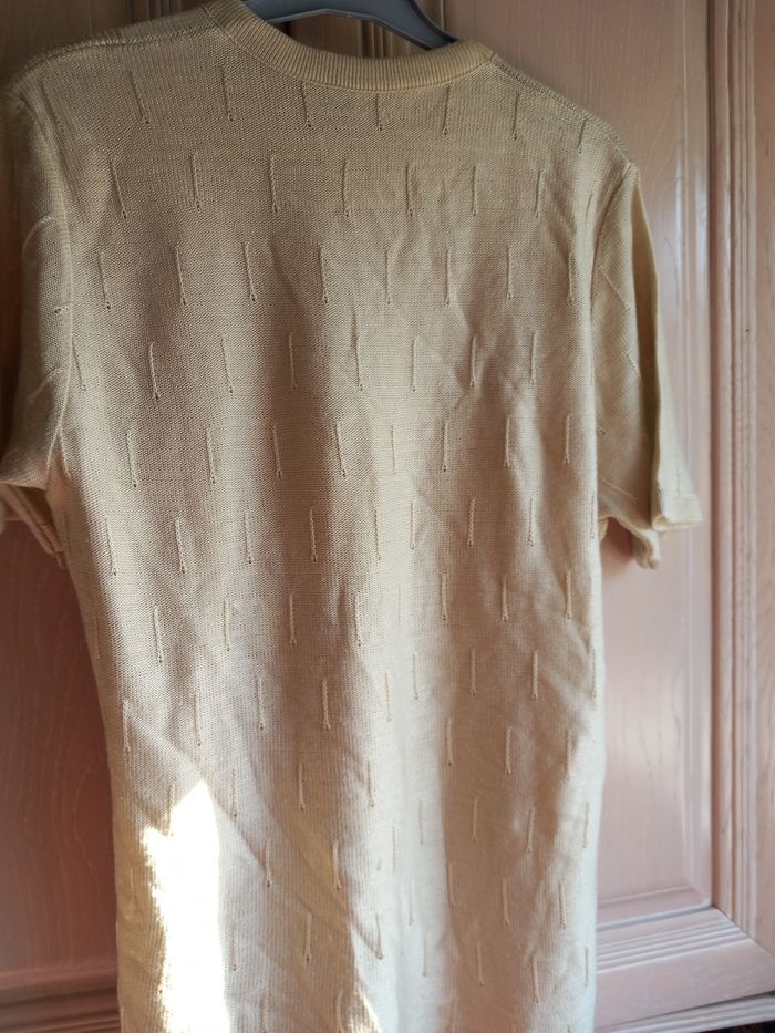 Tee-shirt beige en acrylique - photo numéro 6