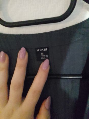 Courte chemise grise femme