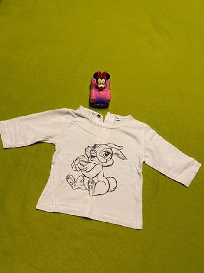 Lot tee-shirts Disney minnie 3 mois - photo numéro 4
