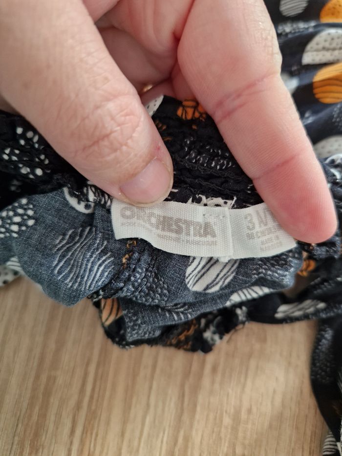 Pantalon Sarouel Fluide à Motifs - Orchestra - Taille 3 ans - photo numéro 3