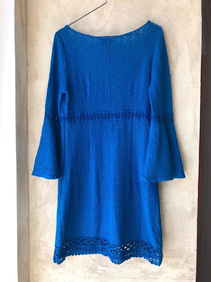 Robe mini bleu roi Laundry M - photo numéro 2