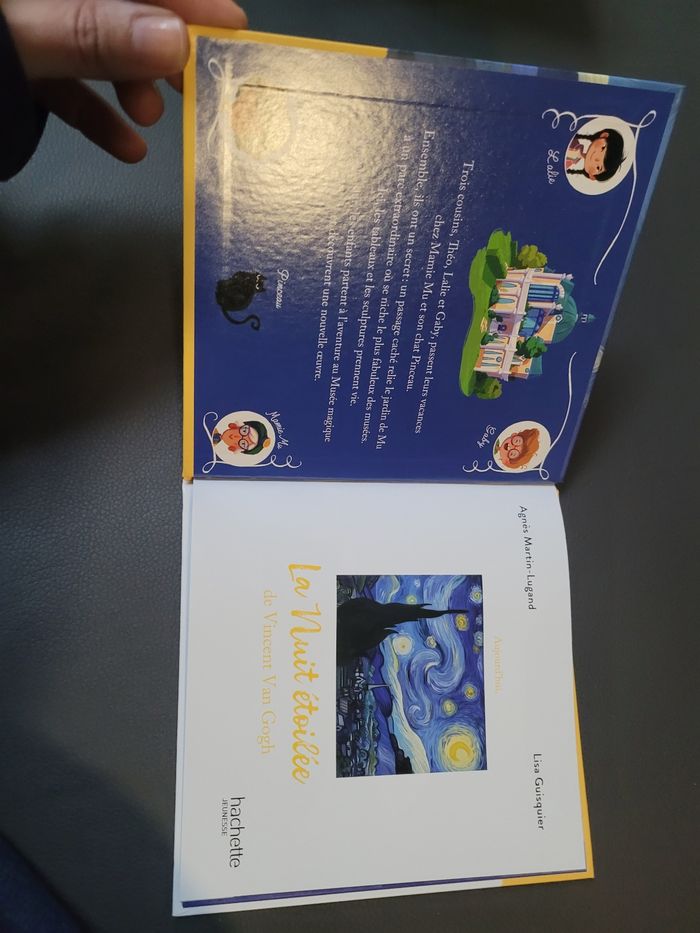 Livre enfant la nuit étoilée hachette mcdo - photo numéro 8