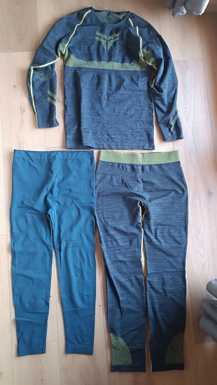 Lot sous vêtements thermique homme xl