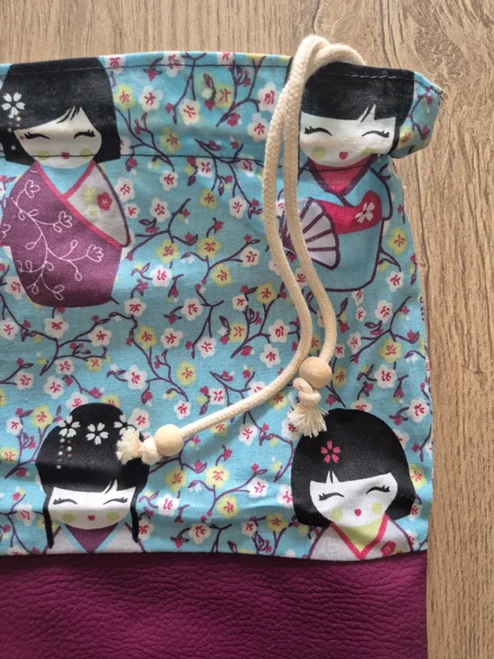 Sac sublime Kokeshi Japon - photo numéro 7