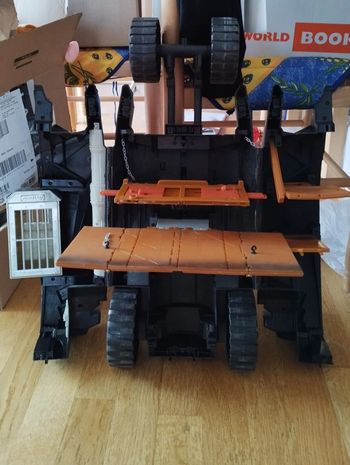 Batman Begins Playset Mattel Batmobile Gotham City Tumbler Transforming vintage