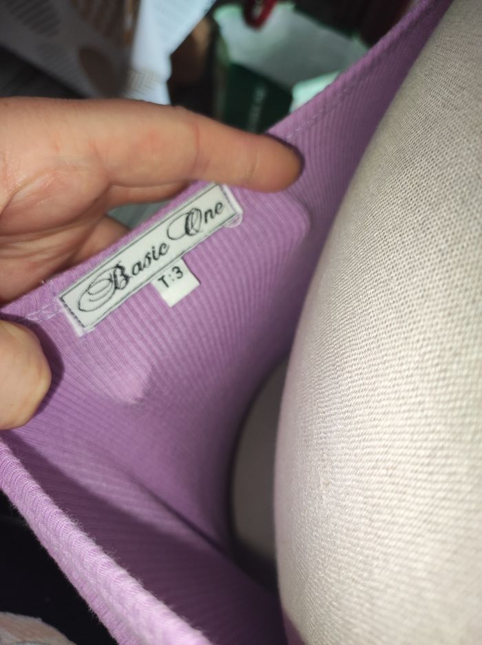 Top violet lila Taille 36-38 - photo numéro 3