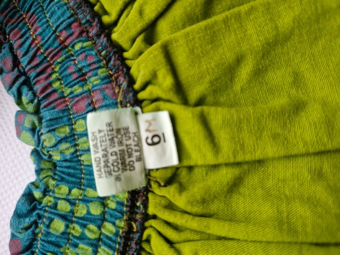 Jupe fille 6 mois Sans marque Vert - photo numéro 2