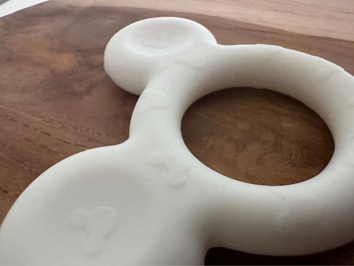 Anneau dentition Mickey blanc - photo numéro 3