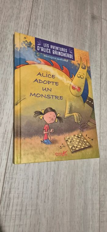 Livre enfant Alice adopte un monstre