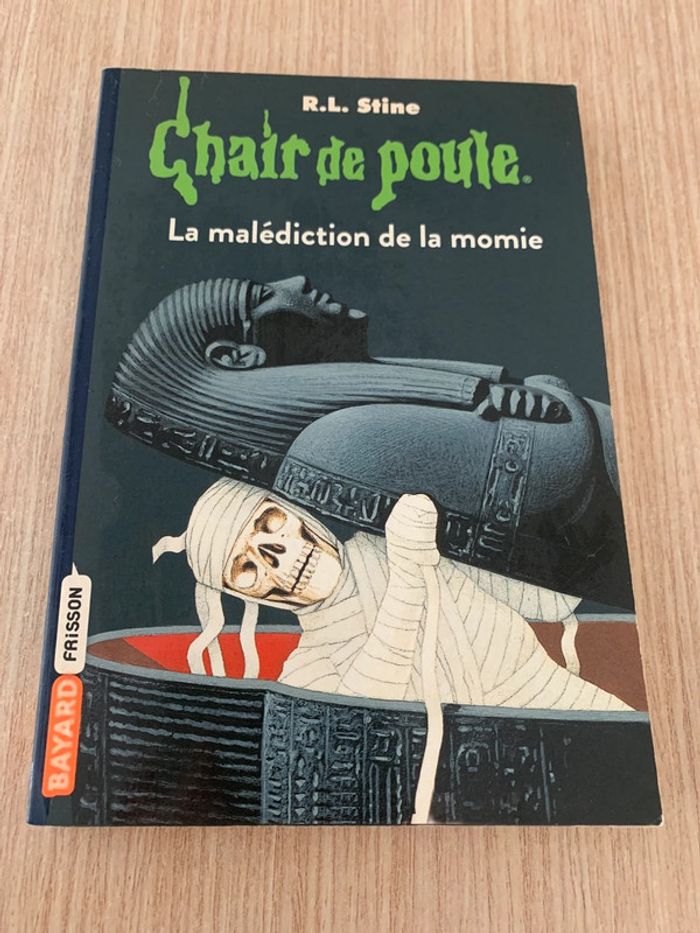 Livre chair de poule rl stine